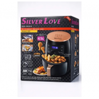 Аэрофритюрница Silver Love 389, 4,5 л, 2800 Вт Аэрофритюрница Silver Love 389, 4,5 л, 2800 Вт
