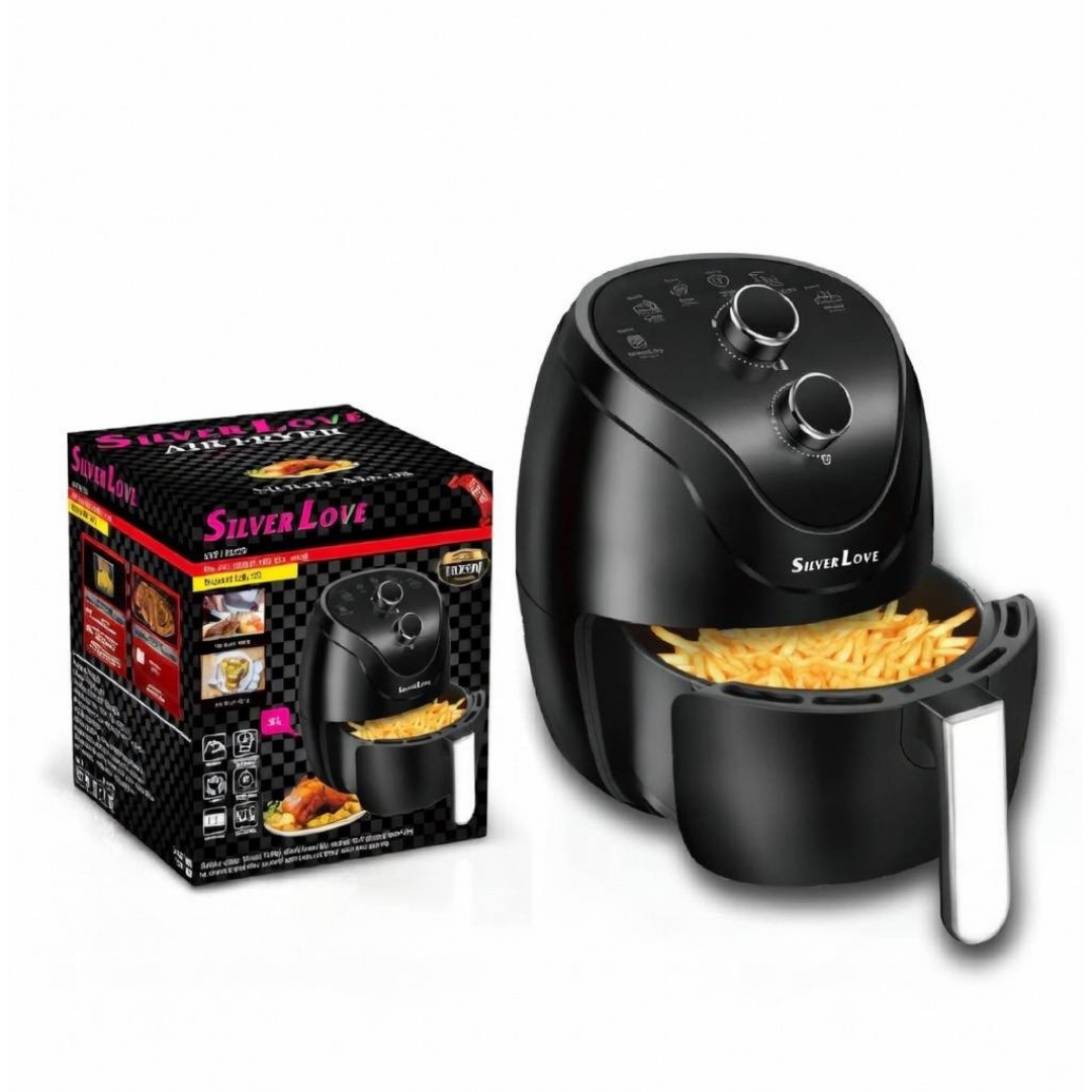 Аэрофритюрница Silver Love MK-08, 8 л, 1500 Вт Аэрофритюрница Silver Love MK-08, 8 л, 1500 Вт