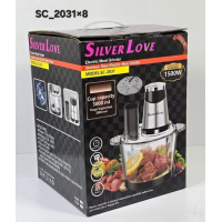 Электрический измельчитель Silver Love SC-2031, 1500 Вт, 3 л Электрический измельчитель Silver Love SC-2031, 1500 Вт, 3 л