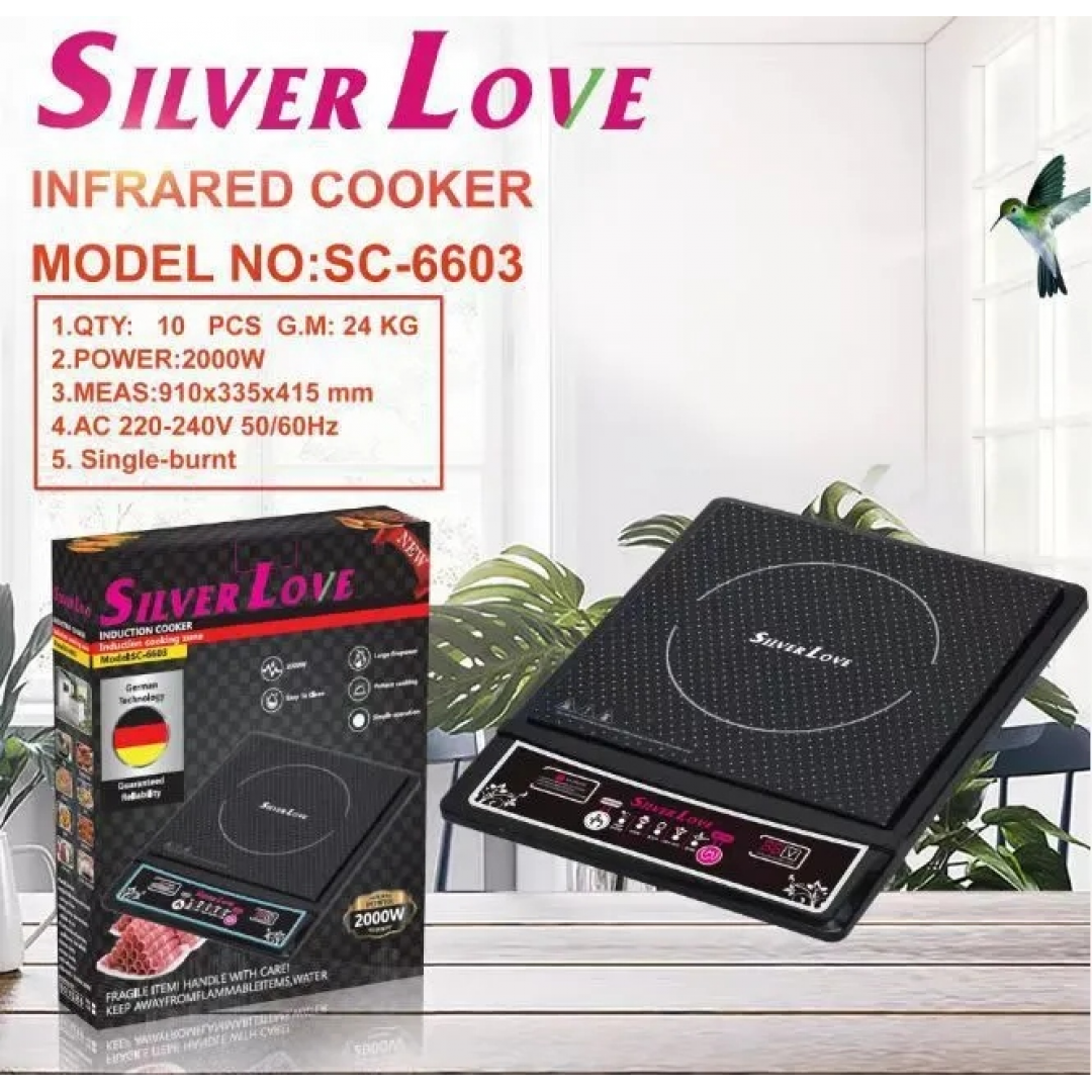 Инфракрасная плита Silver Love SC-6603 2000W Инфракрасная плита Silver Love SC-6603 2000W