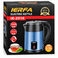 Электрический чайник IERFA IE-2516, 2,5 л, 1500 Вт