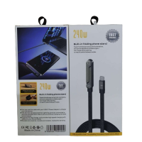 Кабель USB - Type-C 2-в-1, 240 Вт, 6 А, 1,2 м, с подставкой для смартфона, YX-1 Кабель USB - Type-C 2-в-1, 240 Вт, 6 А, 1,2 м, с подставкой для смартфона, YX-1