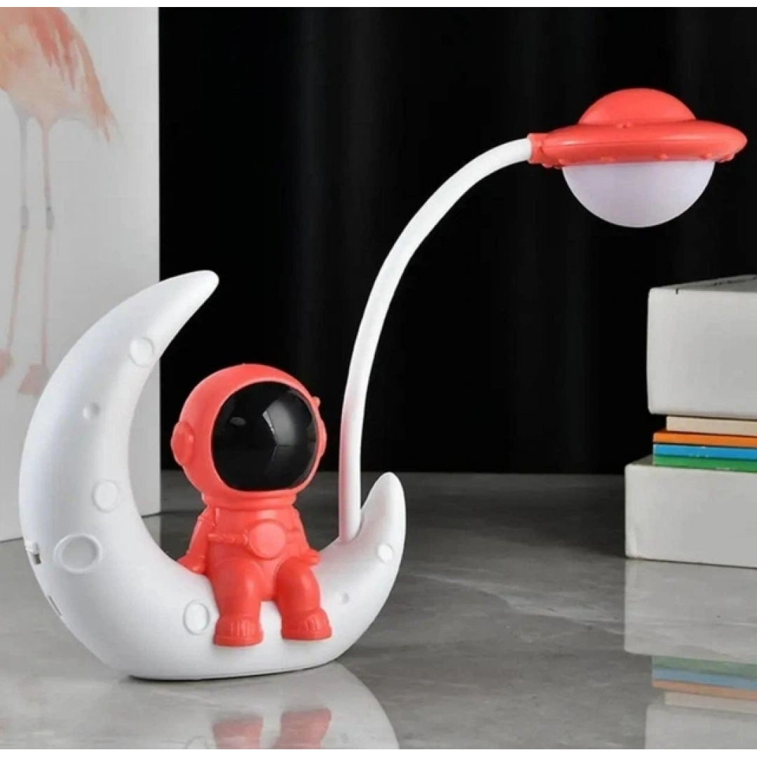 Настольная лампа-ночник THL-6617-2 «Космонавт на Луне», аккумуляторная, USB Настольная лампа-ночник THL-6617-2 «Космонавт на Луне», аккумуляторная, USB