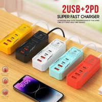 Сетевое зарядное устройство 2USB+2PD Super Fast Charger