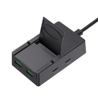 Сетевой дорожный адаптер CY-PC03, 50 Вт, 2 Type-C, 2 USB
