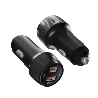 Автомобильное зарядное устройство L-4700DR, USB + Type-C, QC 4.0, PD 30 Вт Автомобильное зарядное устройство L-4700DR, USB + Type-C, QC 4.0, PD 30 Вт