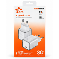Сетевое зарядное устройство ZYT Z-C106 Crystal Series, 30 Вт