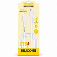 Кабель USB Type-C – Lightning XF-622, 27 Вт, силиконовый, быстрая зарядка