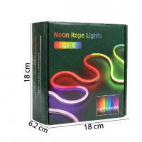 Светодиодная неоновая лента 9343-21, 5 м, RGB-IC, USB Светодиодная неоновая лента 9343-21, 5 м, RGB-IC, USB