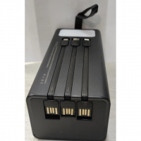 Павербанк Khuh-88, 45000 мА·ч, фонарик, 4 USB