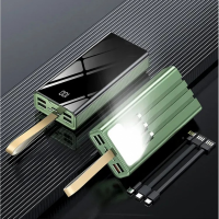 Павербанк Khuh-88, 45000 мА·ч, фонарик, 4 USB