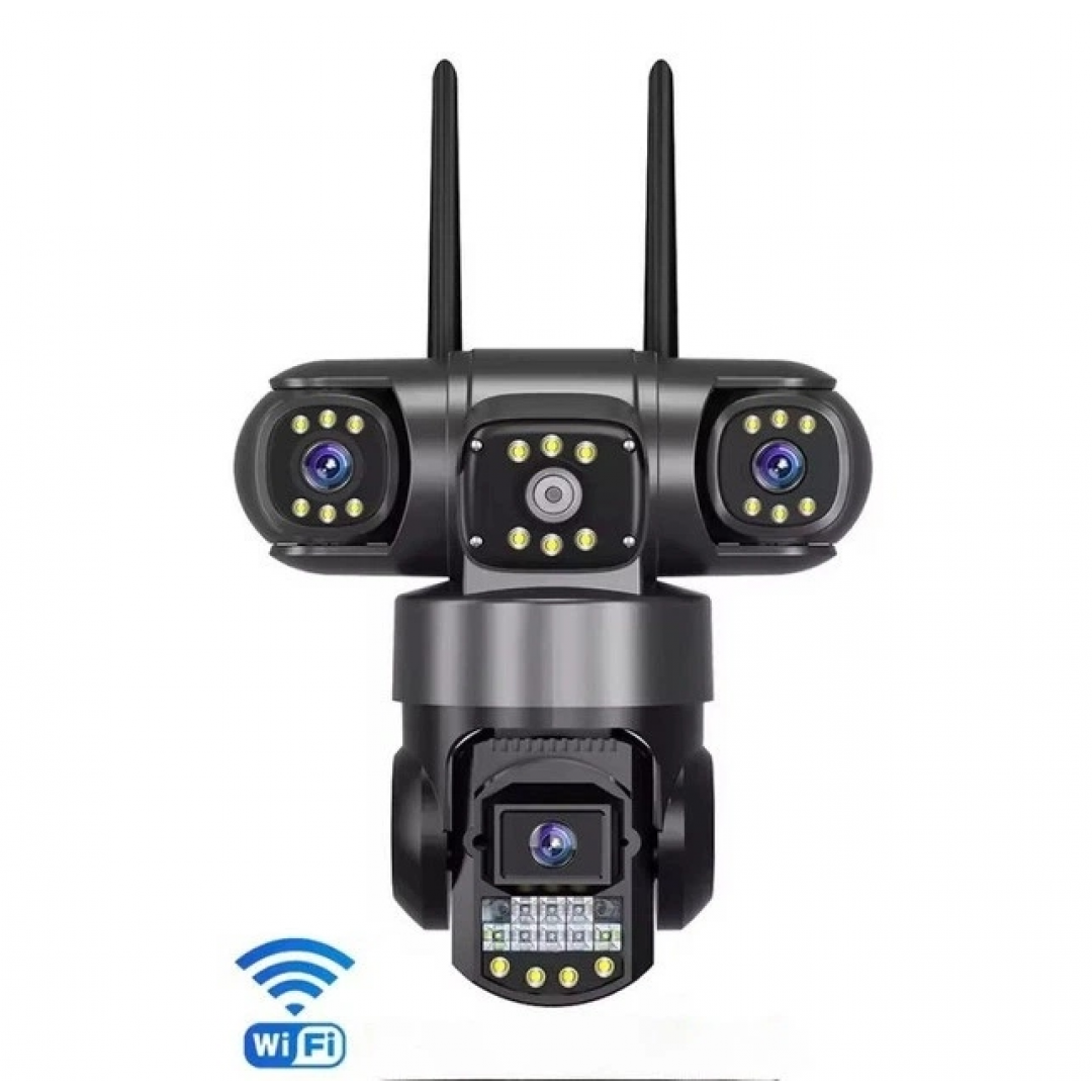 Камера видеонаблюдения SMQ11 Wi-Fi V380 Pro 3 объектива, поворотная Камера видеонаблюдения SMQ11 Wi-Fi V380 Pro 3 объектива, поворотная