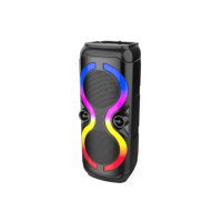 Колонка Sing-e ZQS8230W, Bluetooth, 2 × 8", 30 Вт, 4500 мА·ч, с микрофоном Колонка Sing-e ZQS8230W, Bluetooth, 2 × 8", 30 Вт, 4500 мА·ч, с микрофоном