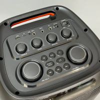 Колонка Sing-e ZQS8280, 60 Вт, Bluetooth, 2 × 8", 5000 мА·ч, RGB, с микрофоном