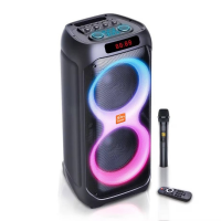 Колонка Sing-e ZQS8280, 60 Вт, Bluetooth, 2 × 8", 5000 мА·ч, RGB, с микрофоном