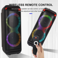 Колонка Sing-e ZQS8288, Bluetooth, 2 × 8", RGB-подсветка, с двумя микрофонами Колонка Sing-e ZQS8288, Bluetooth, 2 × 8", RGB-подсветка, с двумя микрофонами