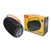 Колонка Sing-e ZQS P18, 12 Вт, Bluetooth, 4", 1500 мА·ч, RGB-подсветка, IPX3 Колонка Sing-e ZQS P18, 12 Вт, Bluetooth, 4", 1500 мА·ч, RGB-подсветка, IPX3