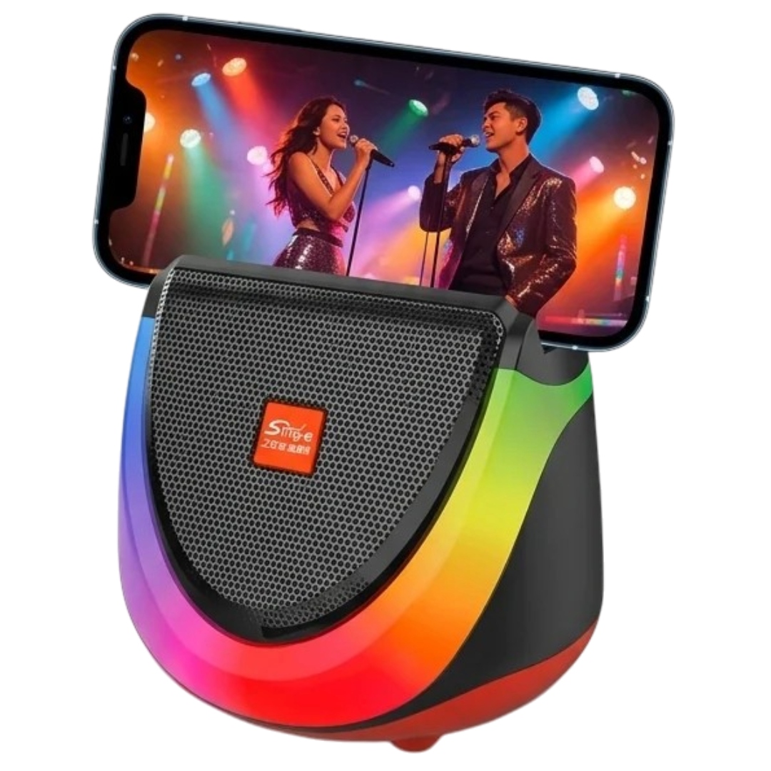 Колонка Sing-e ZQS-B107, Bluetooth, динамик 2,25", RGB, подставка Колонка Sing-e ZQS-B107, Bluetooth, динамик 2,25", RGB, подставка