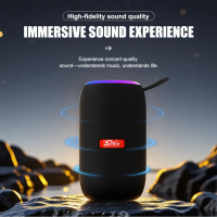 Колонка Sing-e ZQS-B115, Bluetooth, 2 × 2", RGB, ремешок Колонка Sing-e ZQS-B115, Bluetooth, 2 × 2", RGB, ремешок