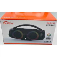 Колонка Sing-e ZQS-L21, 20 Вт, Bluetooth 5.3, 2500 мА·ч, RGB