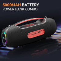 Колонка Sing-e ZQS-X1, 60 Вт, Bluetooth 5.3, 5000 мА·ч, RGB, IPX5