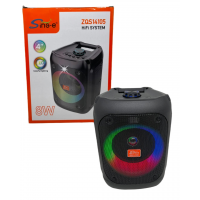 Колонка Sing-e ZQS14105, 8 Вт, динамик 4", светодиодная подсветка