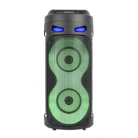 Колонка ZQS4239S, 16 Вт, Bluetooth 5.0, 2 × 4", RGB, микрофон