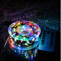Гирлянда «Роса» 2-0688, 400 LED, 40 м, разноцветное свечение, USB Гирлянда «Роса» 2-0688, 400 LED, 40 м, разноцветное свечение, USB