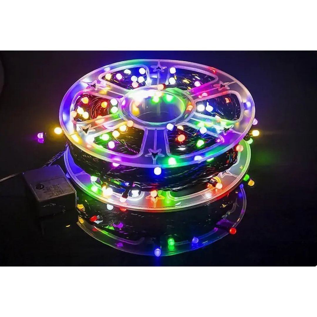Гирлянда «Роса» 2-0688, 400 LED, 40 м, разноцветное свечение, USB Гирлянда «Роса» 2-0688, 400 LED, 40 м, разноцветное свечение, USB