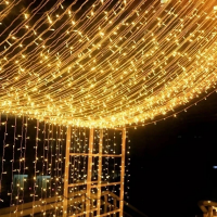 Гирлянда-нить 2-0830, 800 LED, 45 м, жёлтый свет, белый провод Гирлянда-нить 2-0830, 800 LED, 45 м, жёлтый свет, белый провод