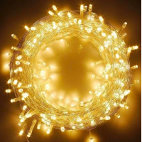 Гирлянда-нить 2-0830, 800 LED, 45 м, жёлтый свет, белый провод Гирлянда-нить 2-0830, 800 LED, 45 м, жёлтый свет, белый провод