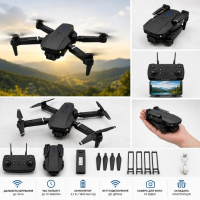 Квадрокоптер E-88D с камерой 4K, Wi-Fi, управлением со смартфона и пульта