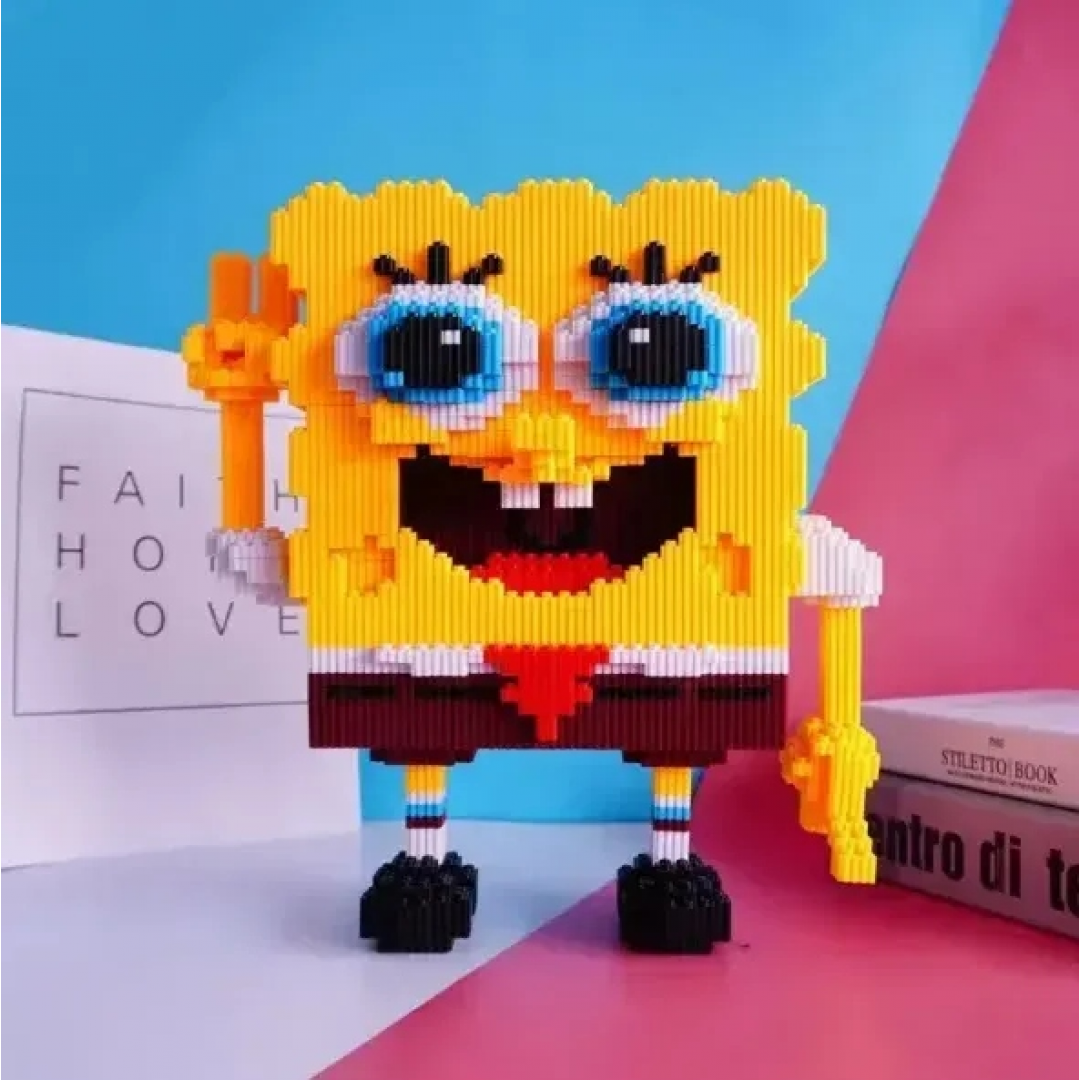 Конструктор Magic Blocks «Губка Боб» 7242, 566 деталей, 16 см Конструктор Magic Blocks «Губка Боб» 7242, 566 деталей, 16 см