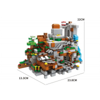 Конструктор «Mineworld Горная пещера» (Minecraft), SJ8806, 1089 деталей Конструктор «Mineworld Горная пещера» (Minecraft), SJ8806, 1089 деталей
